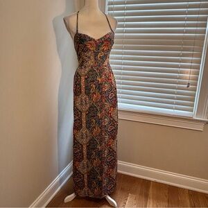 NEW SHEIN Paisley Maxi Dress